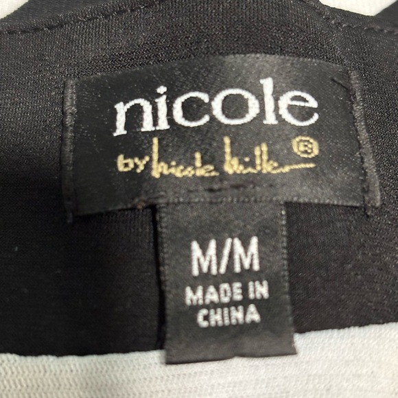 Nicole Black and White Dress - Picture 3 of 7